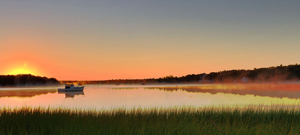 Marsh at sunset, Onset Massachusetts